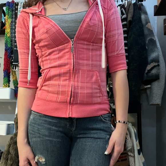 Garage Tops - Garage Pink Vintage Hoodie